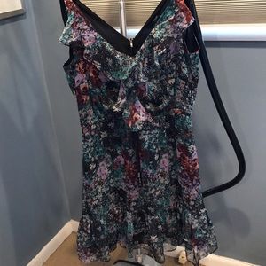 Cute flower Ruffle dress